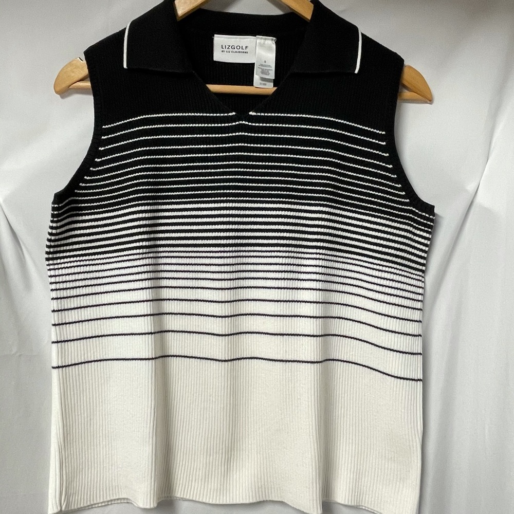 Liz Golf by Lis Claiborne Sleeveless Sweater